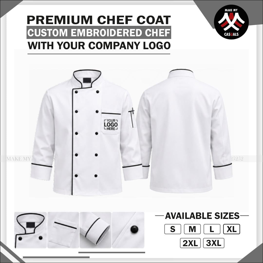 Printed Chef Coat for Restaurants