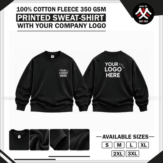 Cotton Fleece Printed Sweatshirt
