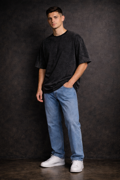 Acid Wash Oversized T-Shirts