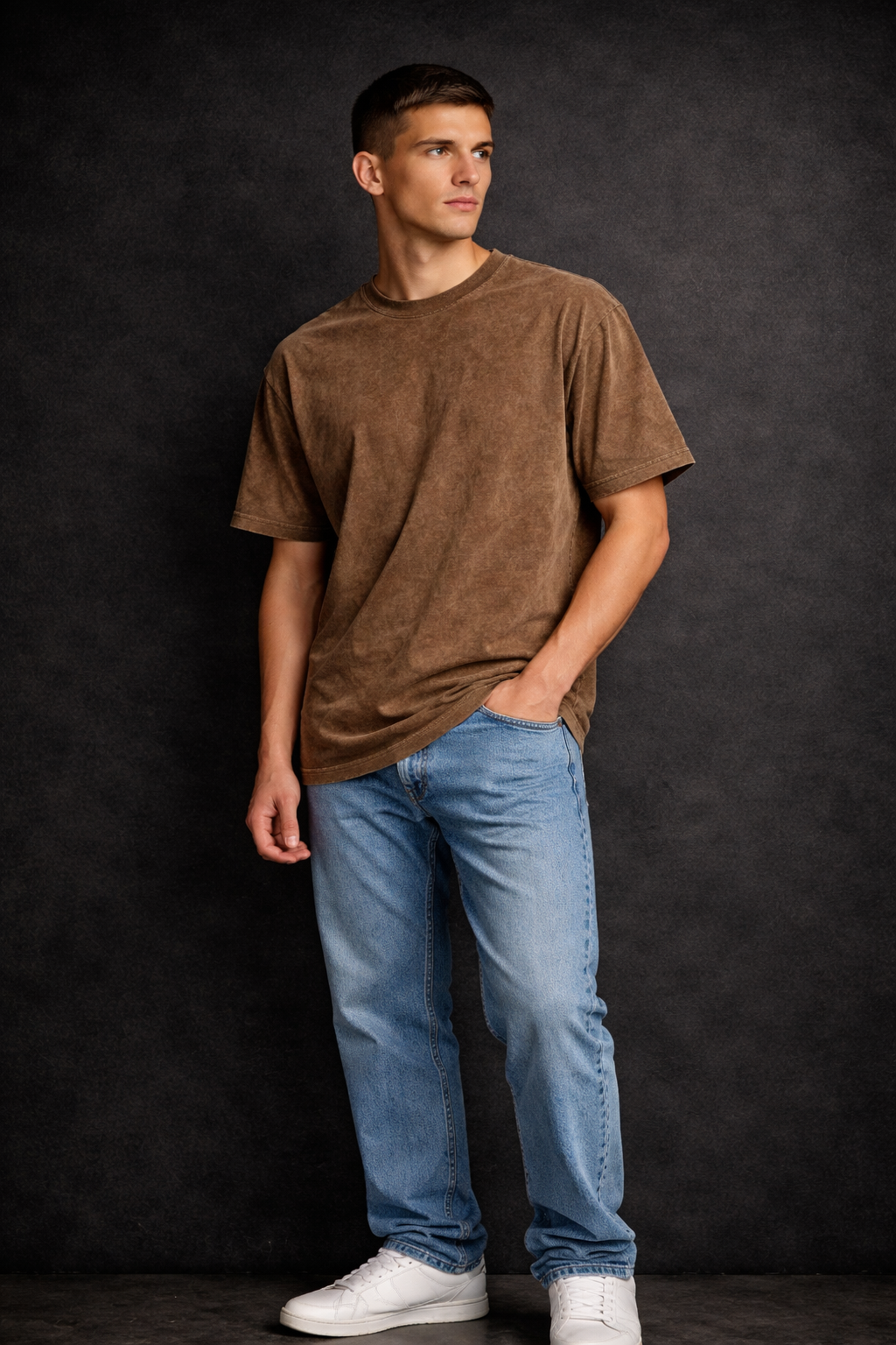 Acid Wash Oversized T-Shirts