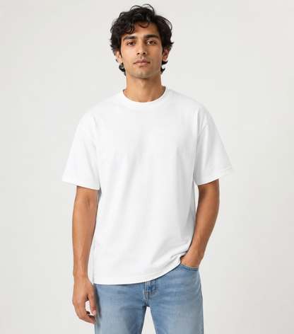 Oversized Round Neck T-shirt