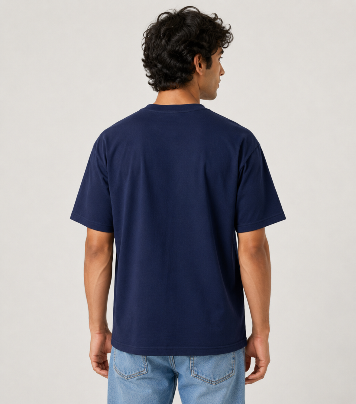 Oversized Round Neck T-shirt