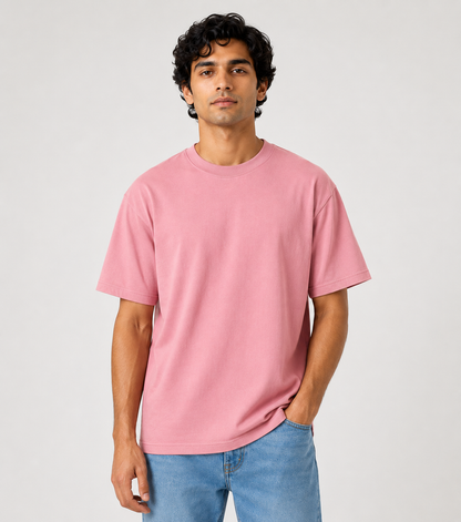 Oversized Round Neck T-shirt