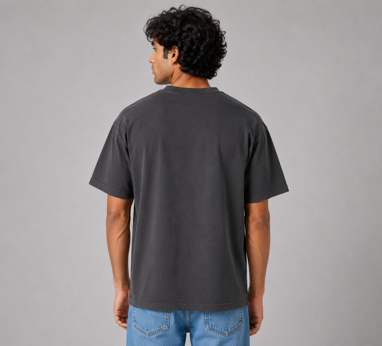 Oversized Round Neck T-shirt