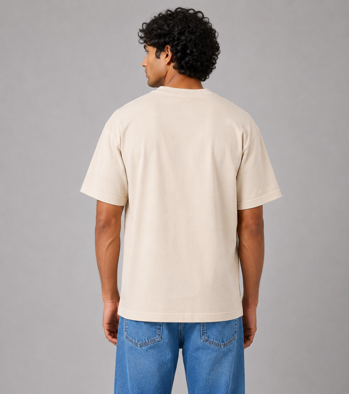 Oversized Round Neck T-shirt