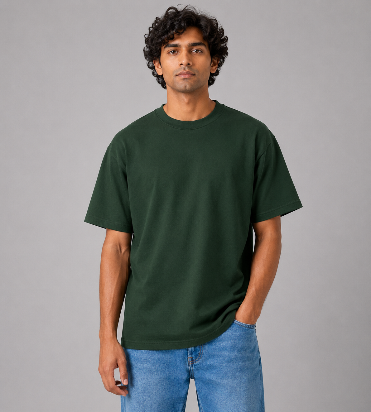 Oversized Round Neck T-shirt