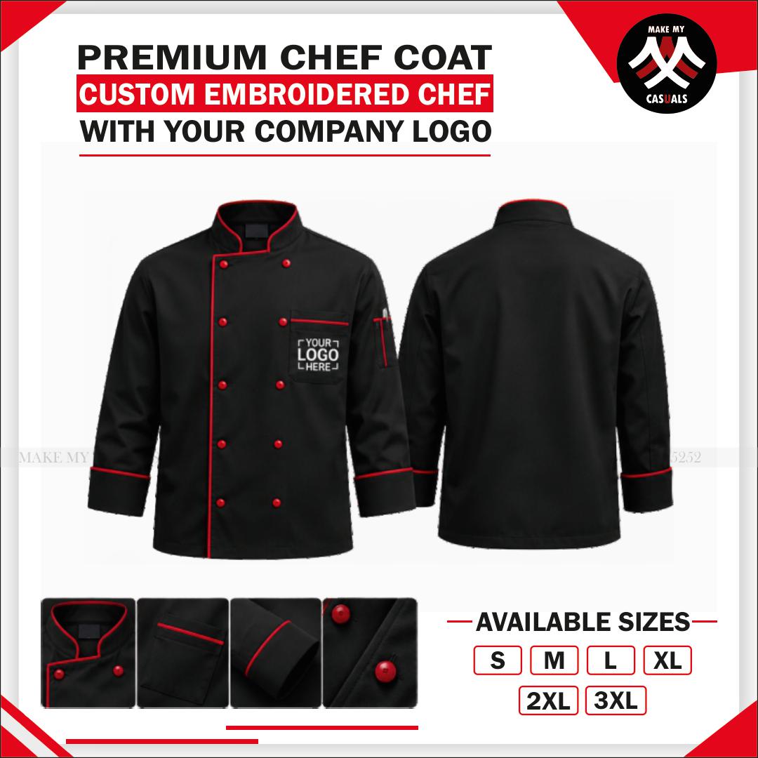 Printed Chef Coat for Restaurants