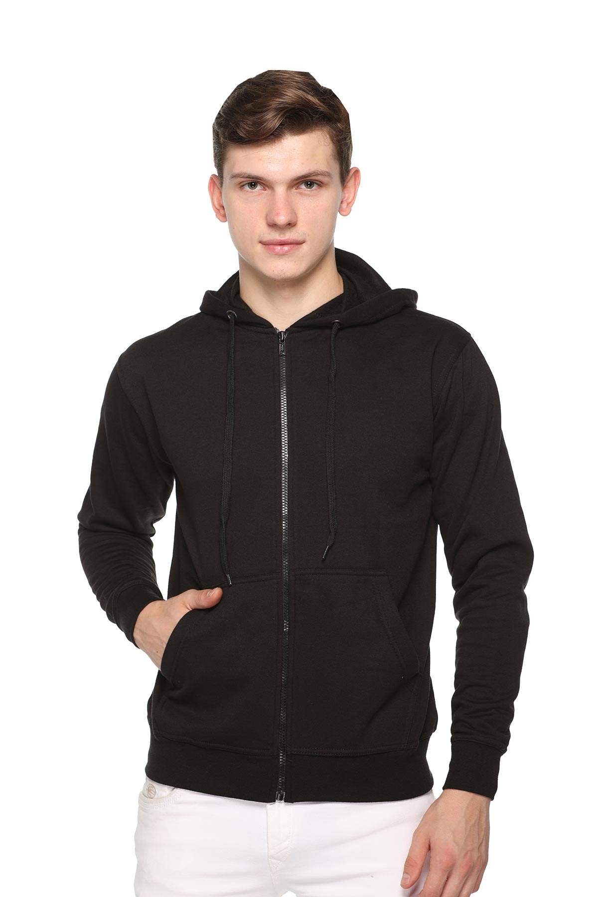 Sweatshirt Zipper with Hoodie