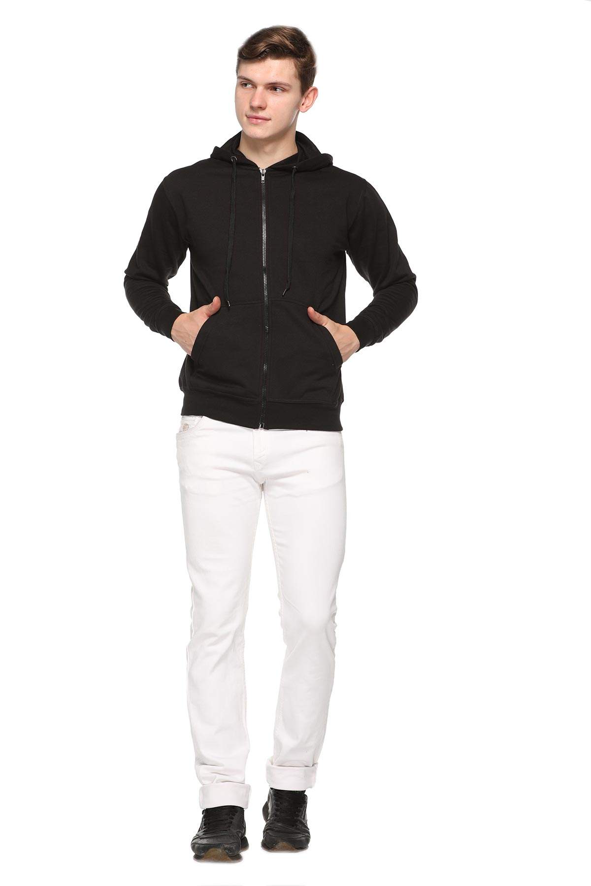 Sweatshirt Zipper with Hoodie