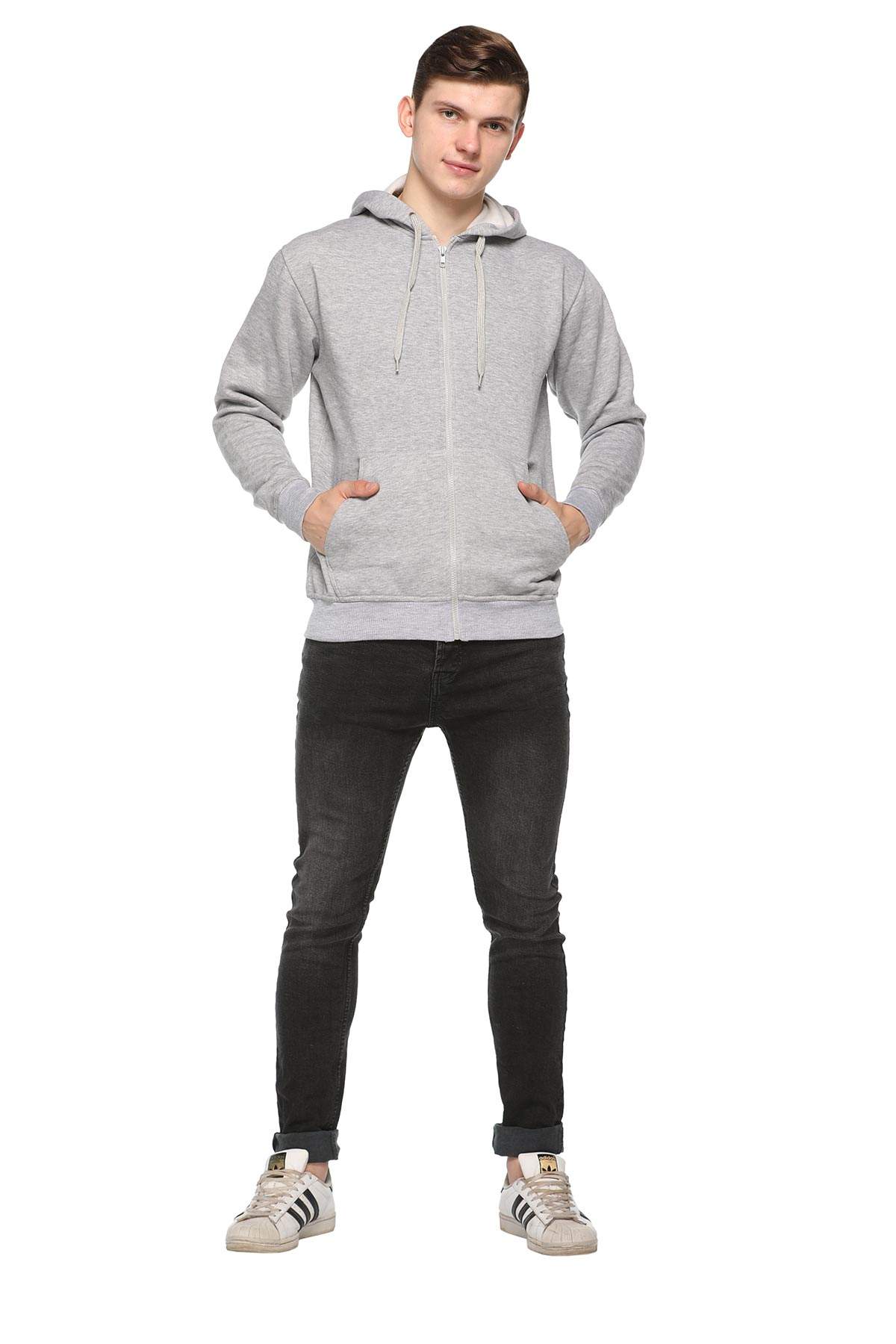 Sweatshirt Zipper with Hoodie
