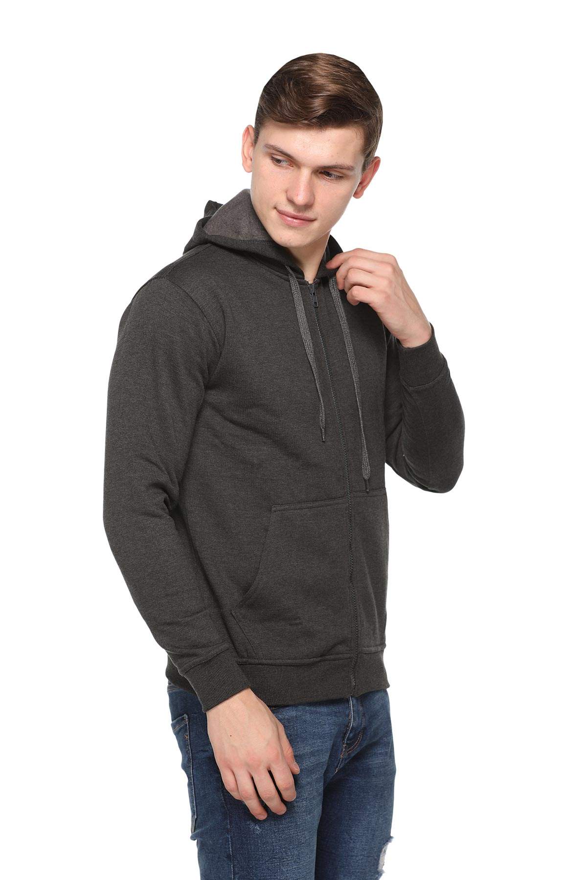 Sweatshirt Zipper with Hoodie