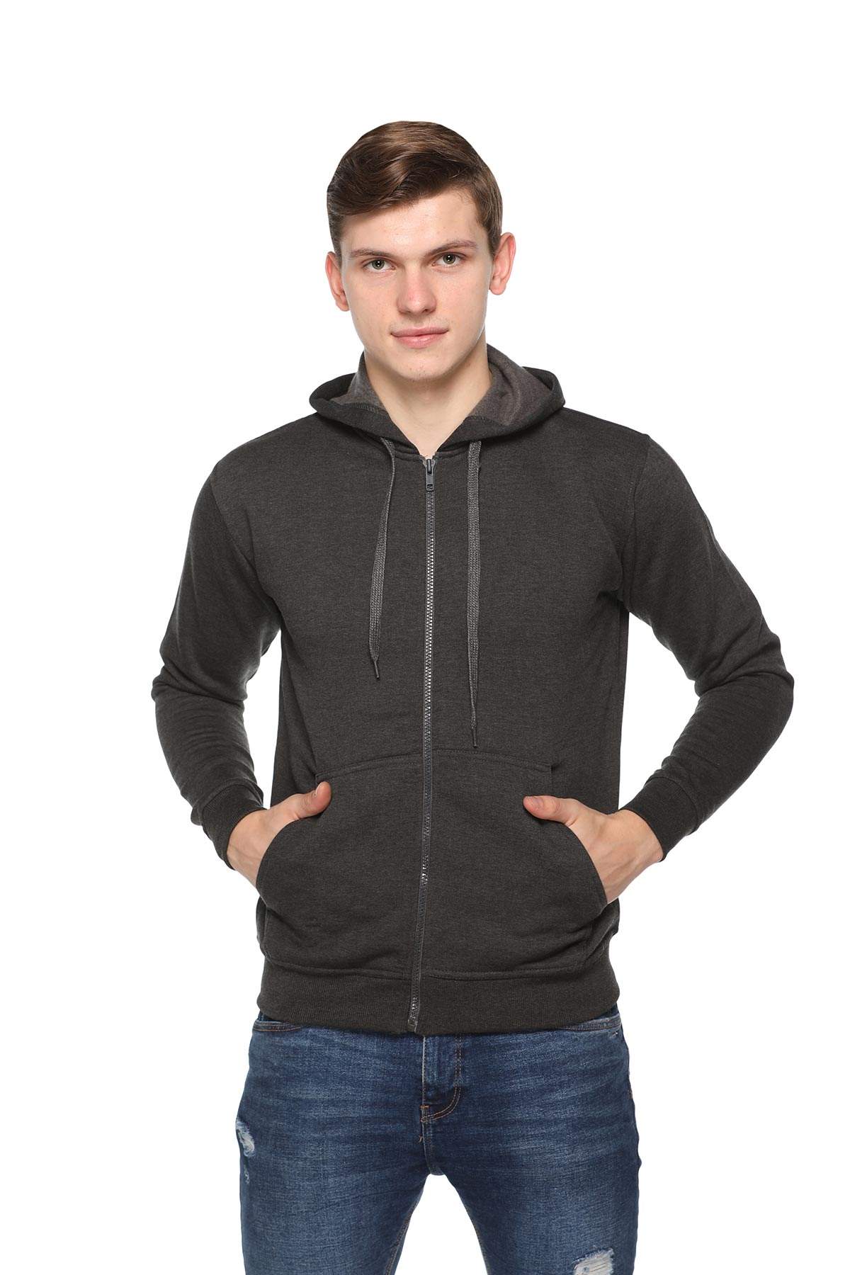 Sweatshirt Zipper with Hoodie