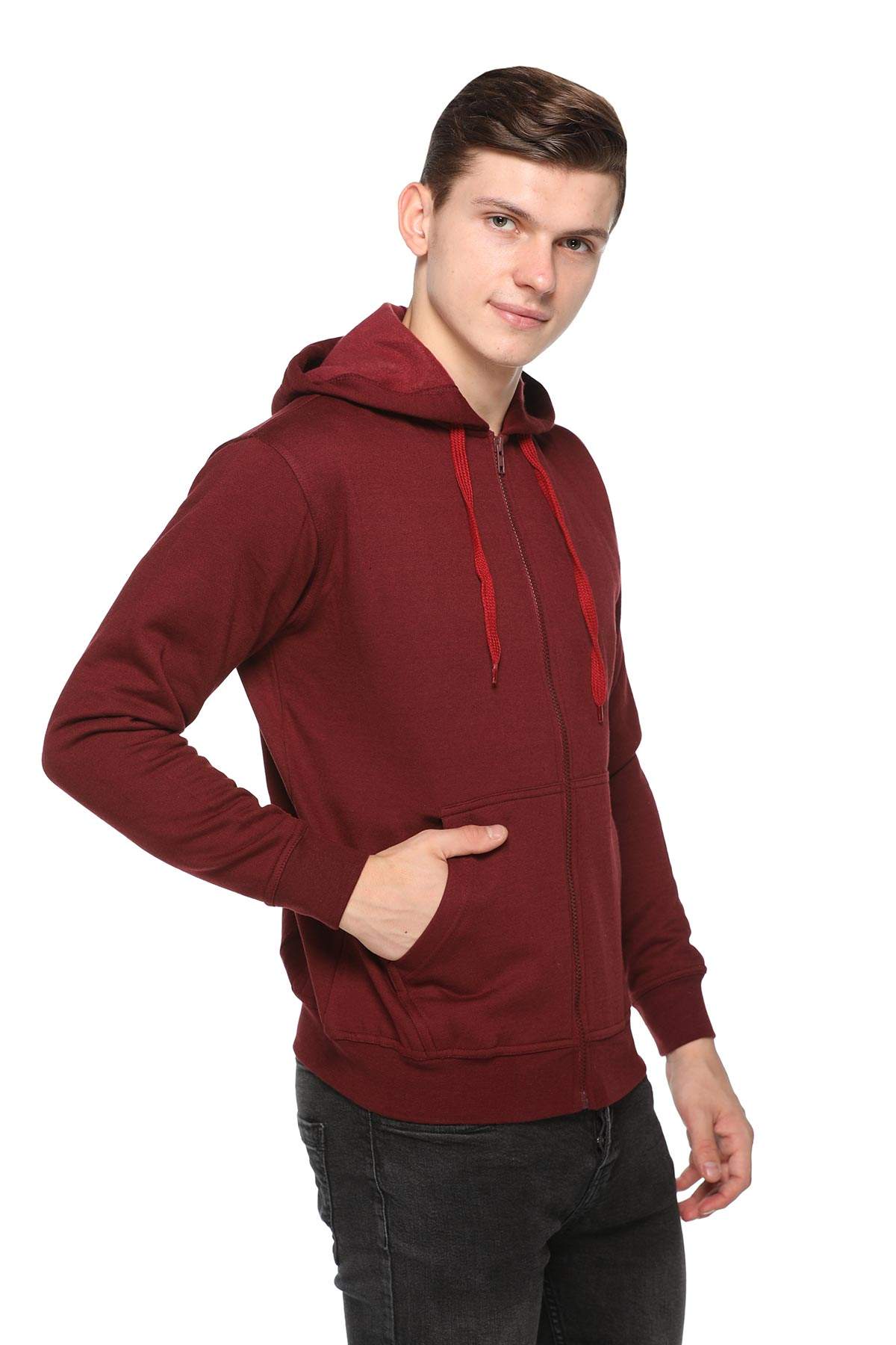 Sweatshirt Zipper with Hoodie