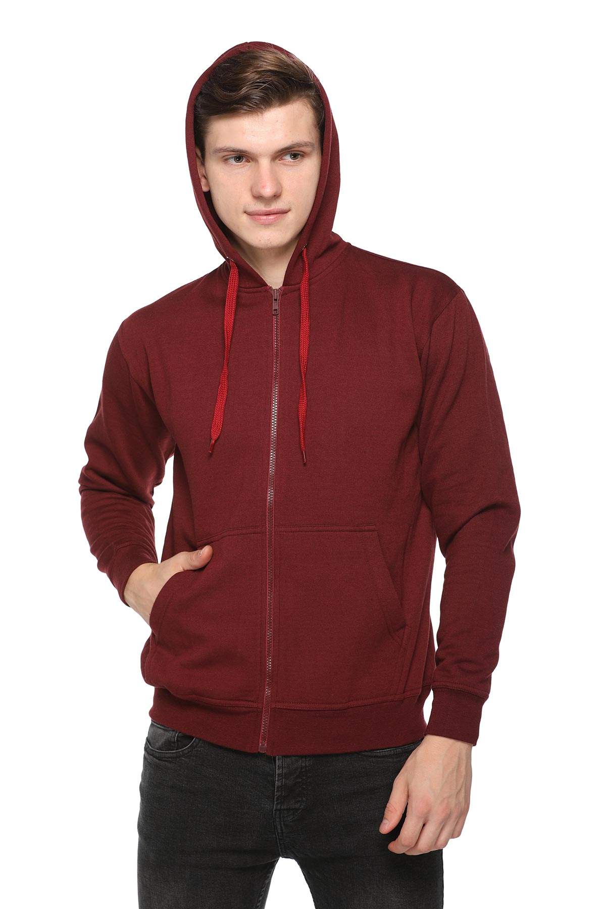 Sweatshirt Zipper with Hoodie