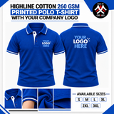 Royal Blue with White