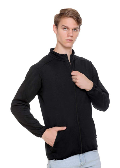 Sweatshirt High Neck with Zapper