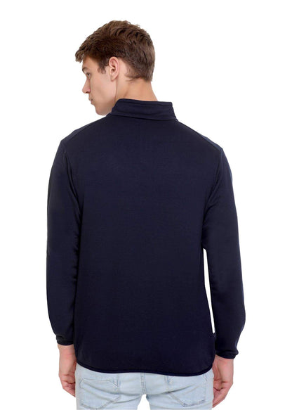 Sweatshirt High Neck with Zapper
