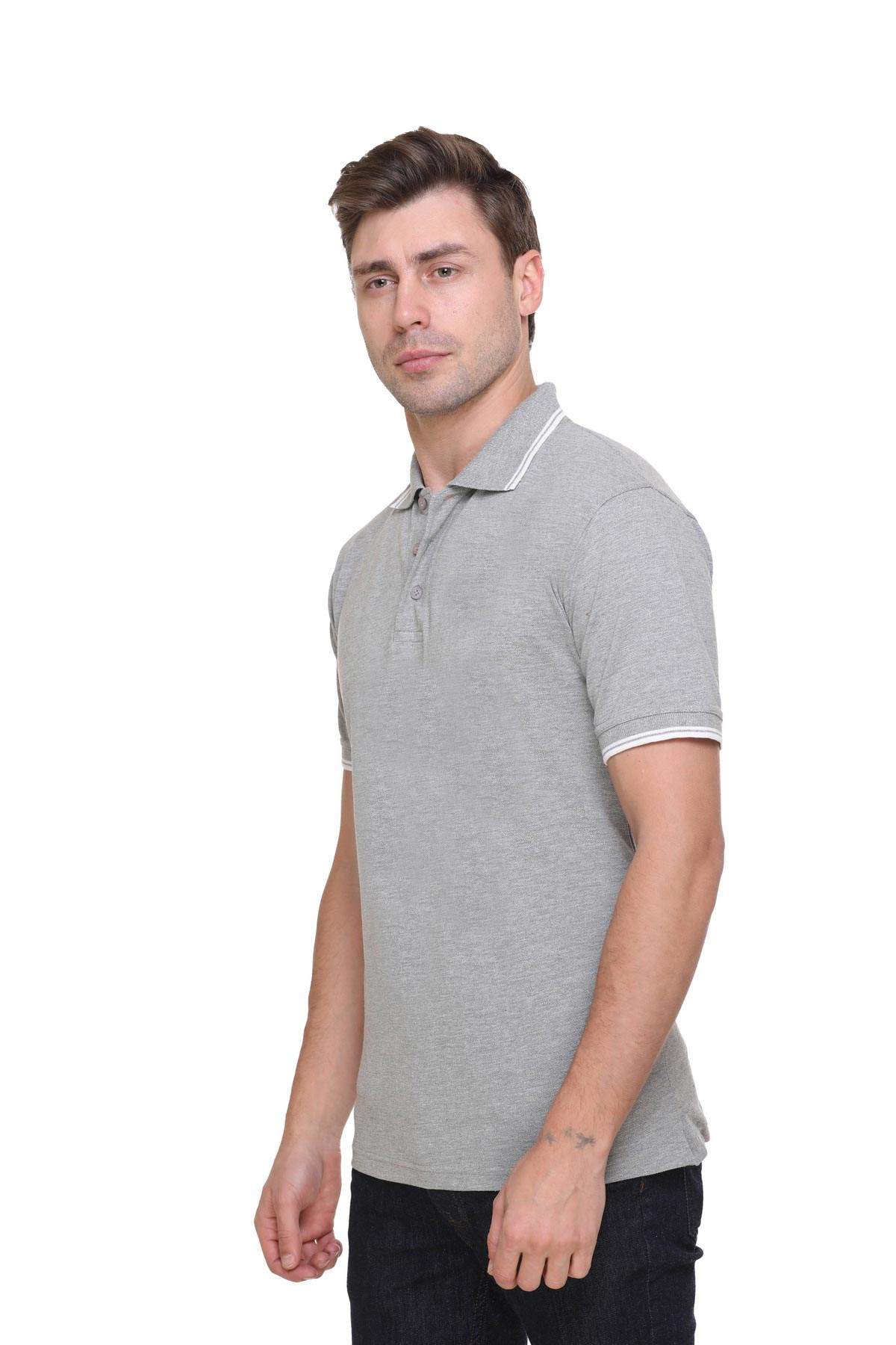 Tipping Cotton Polo Tshirt