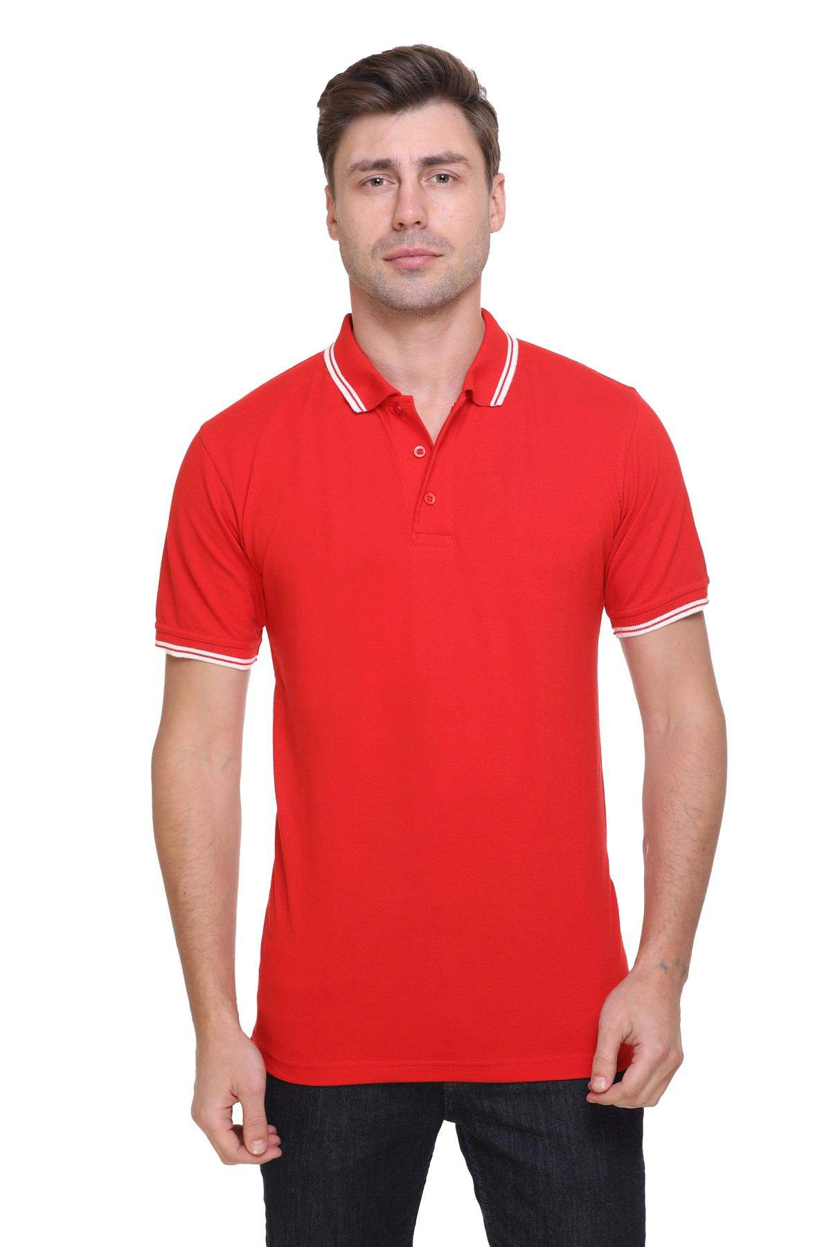 Tipping Cotton Polo Tshirt