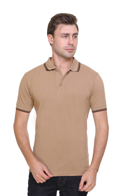 Tipping Cotton Polo Tshirt