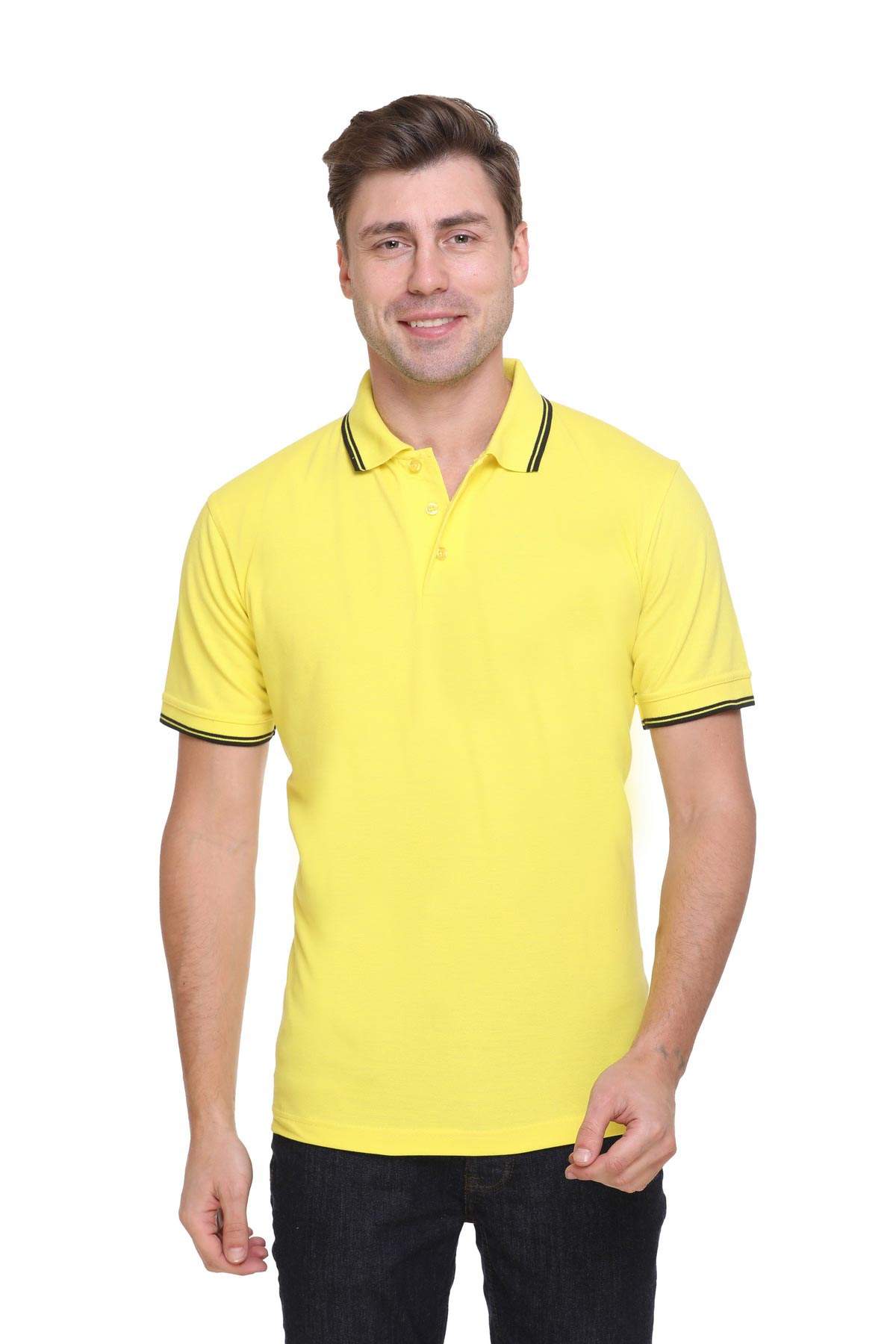 Tipping Cotton Polo Tshirt