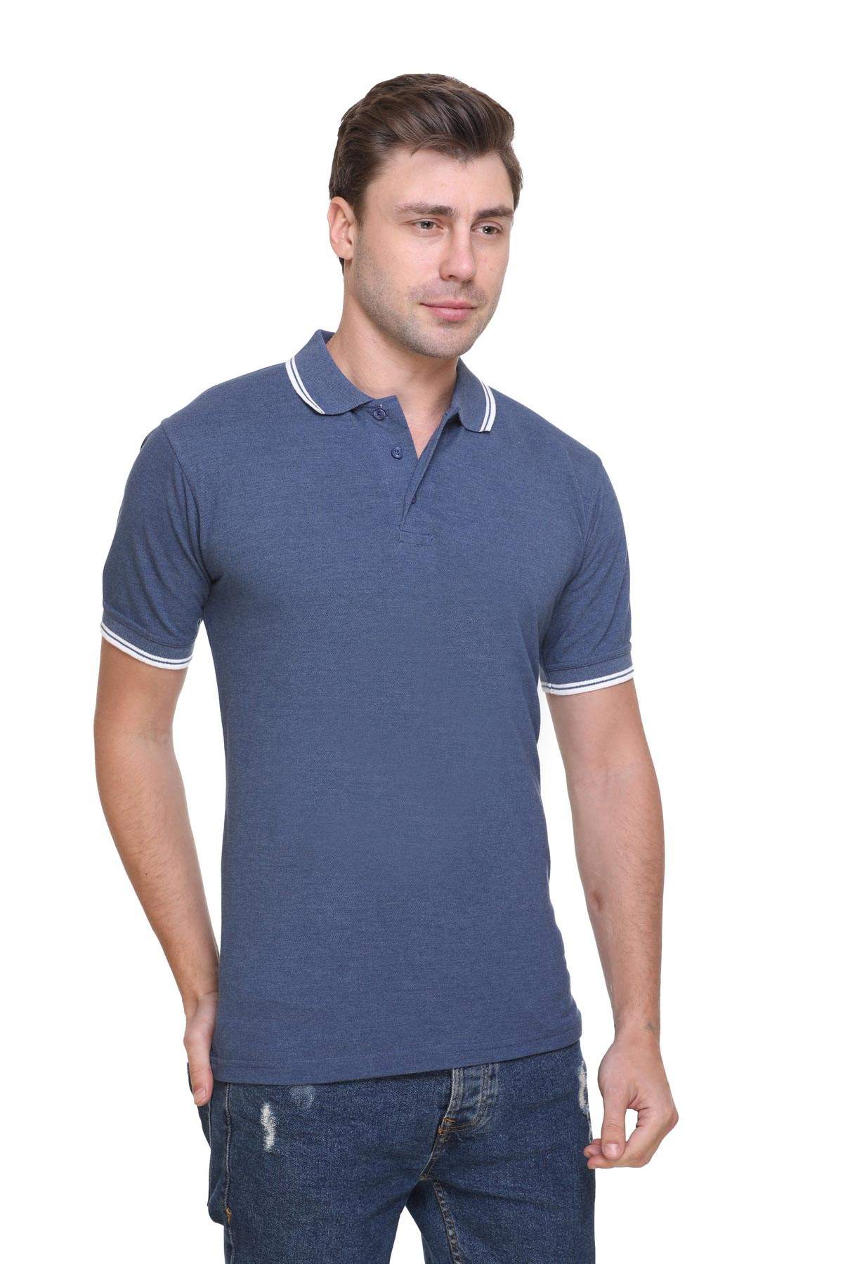 Tipping Cotton Polo Tshirt