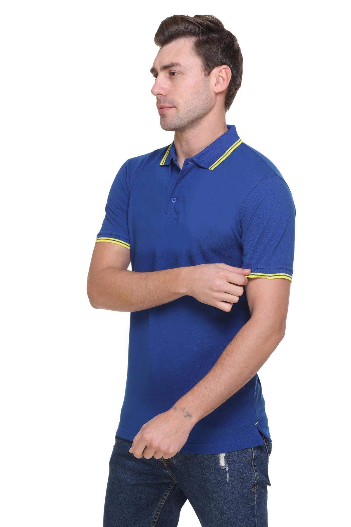 Tipping Cotton Polo Tshirt