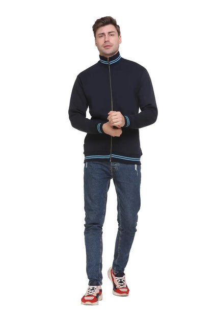 Zero Degree Full Sleeve Sweatshirt Turtle Neck