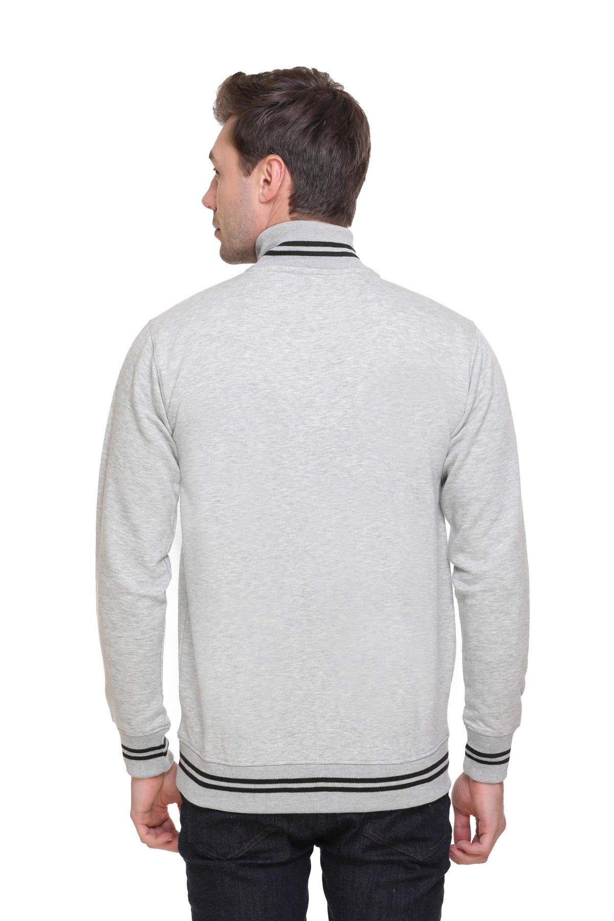 Zero Degree Full Sleeve Sweatshirt Turtle Neck