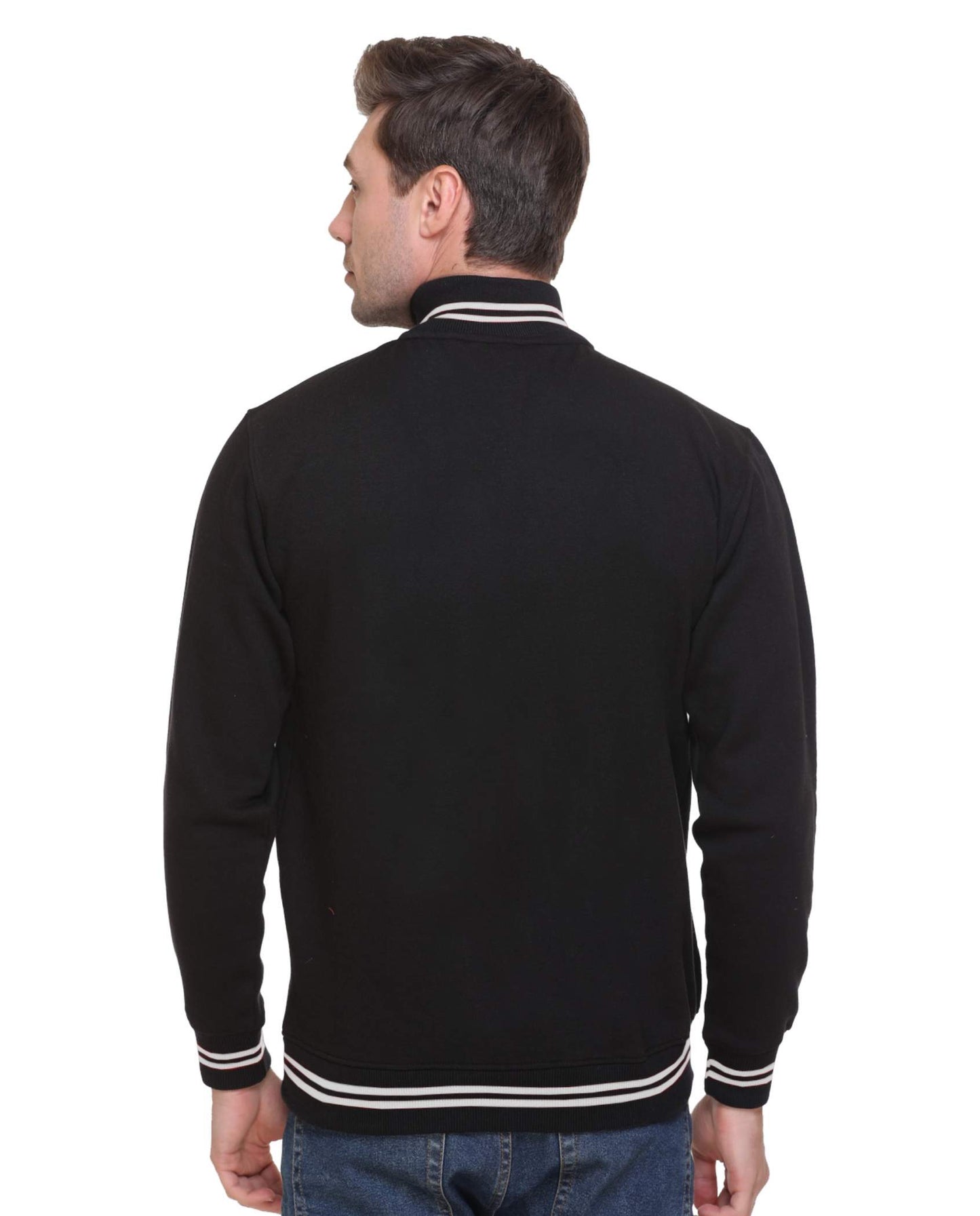 Zero Degree Full Sleeve Sweatshirt Turtle Neck