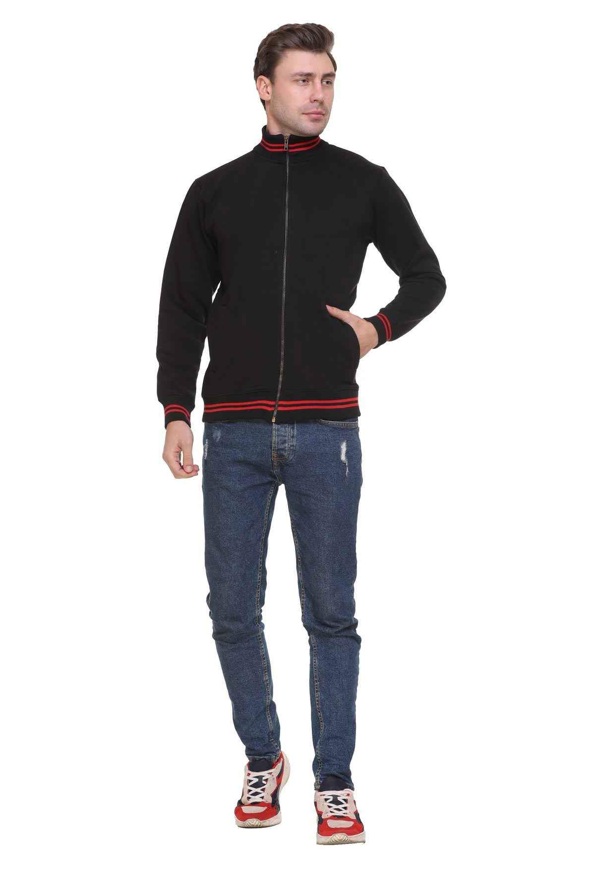 Zero Degree Full Sleeve Sweatshirt Turtle Neck