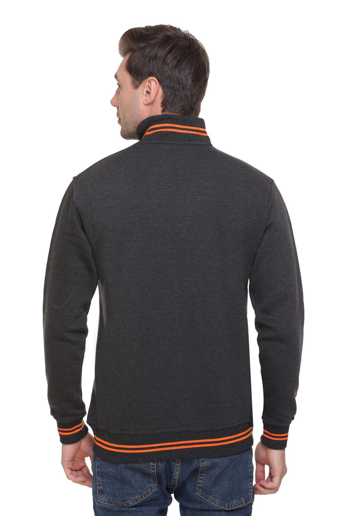 Zero Degree Full Sleeve Sweatshirt Turtle Neck