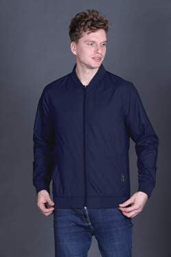 Indian Terrain Men's Polyester Bomber Jacket – Full Sleeve