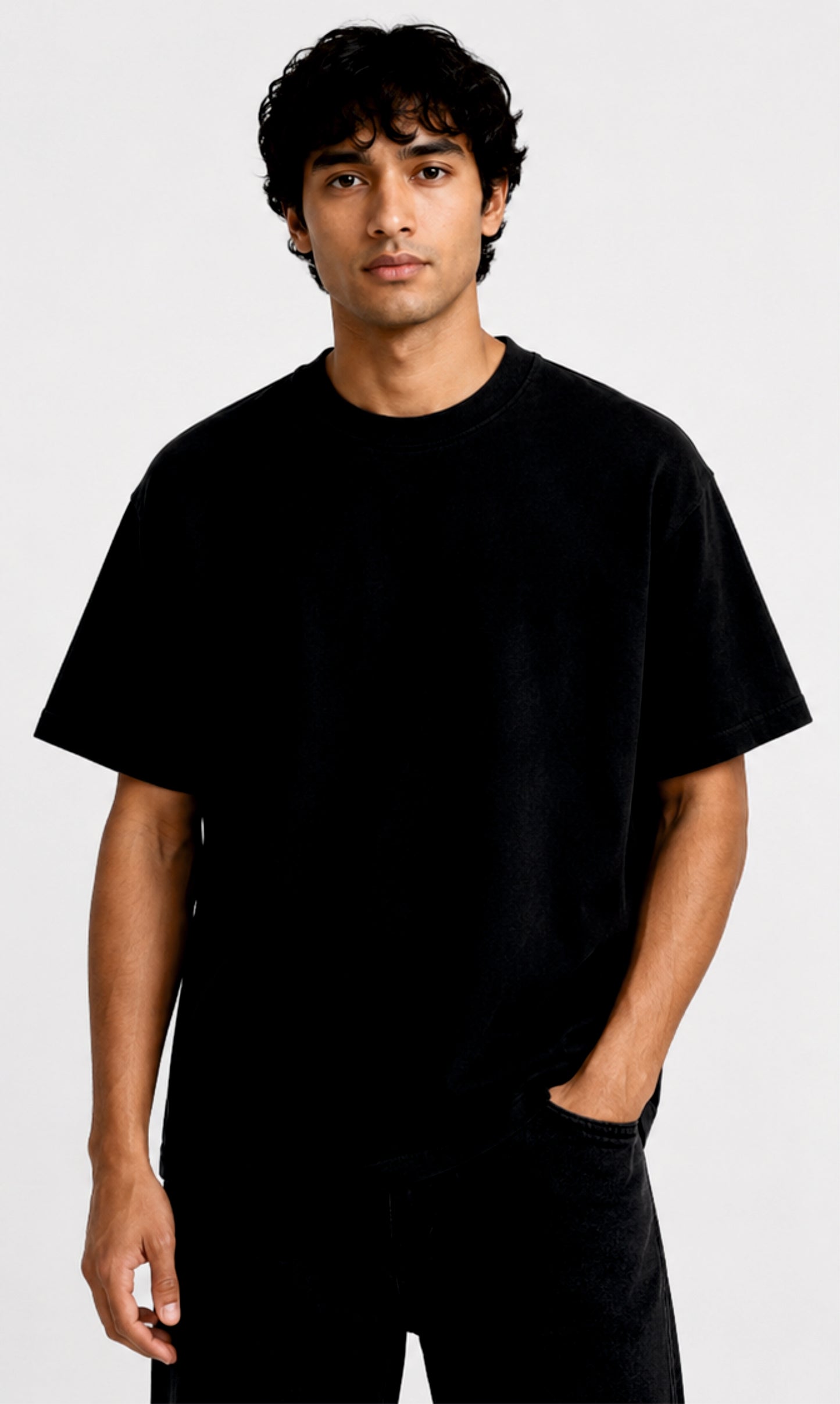 Oversized Round Neck T-shirt