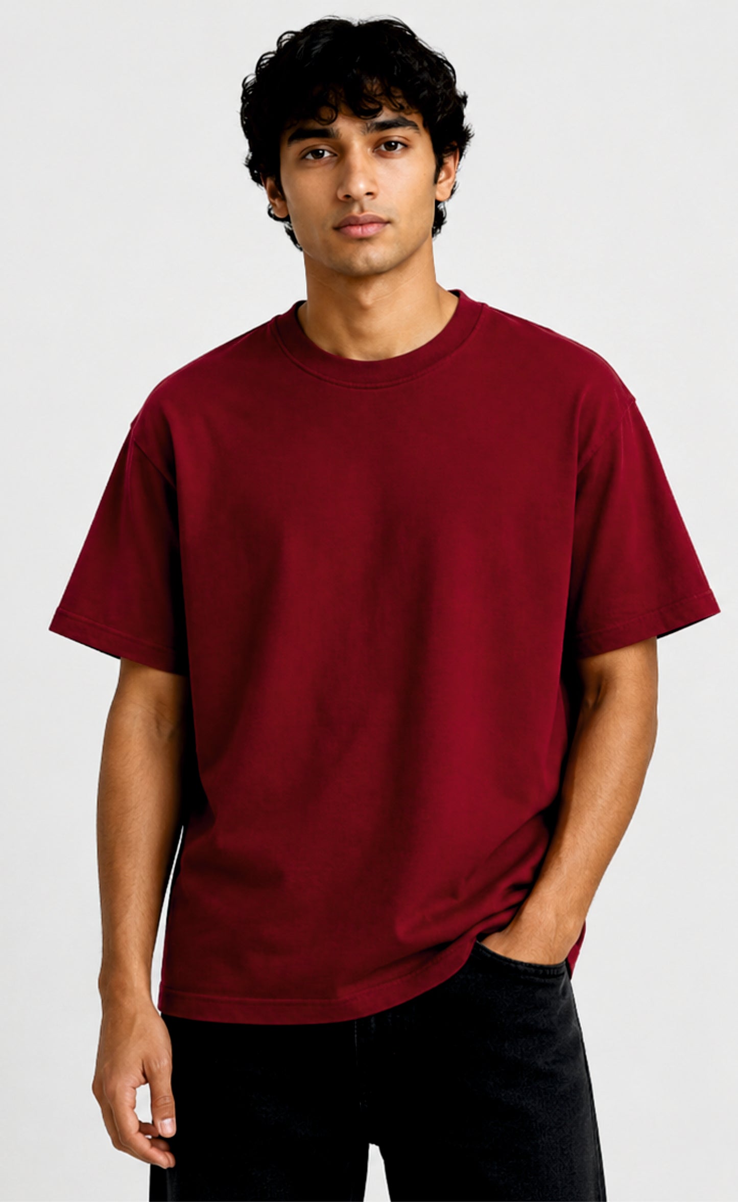 Oversized Round Neck T-shirt