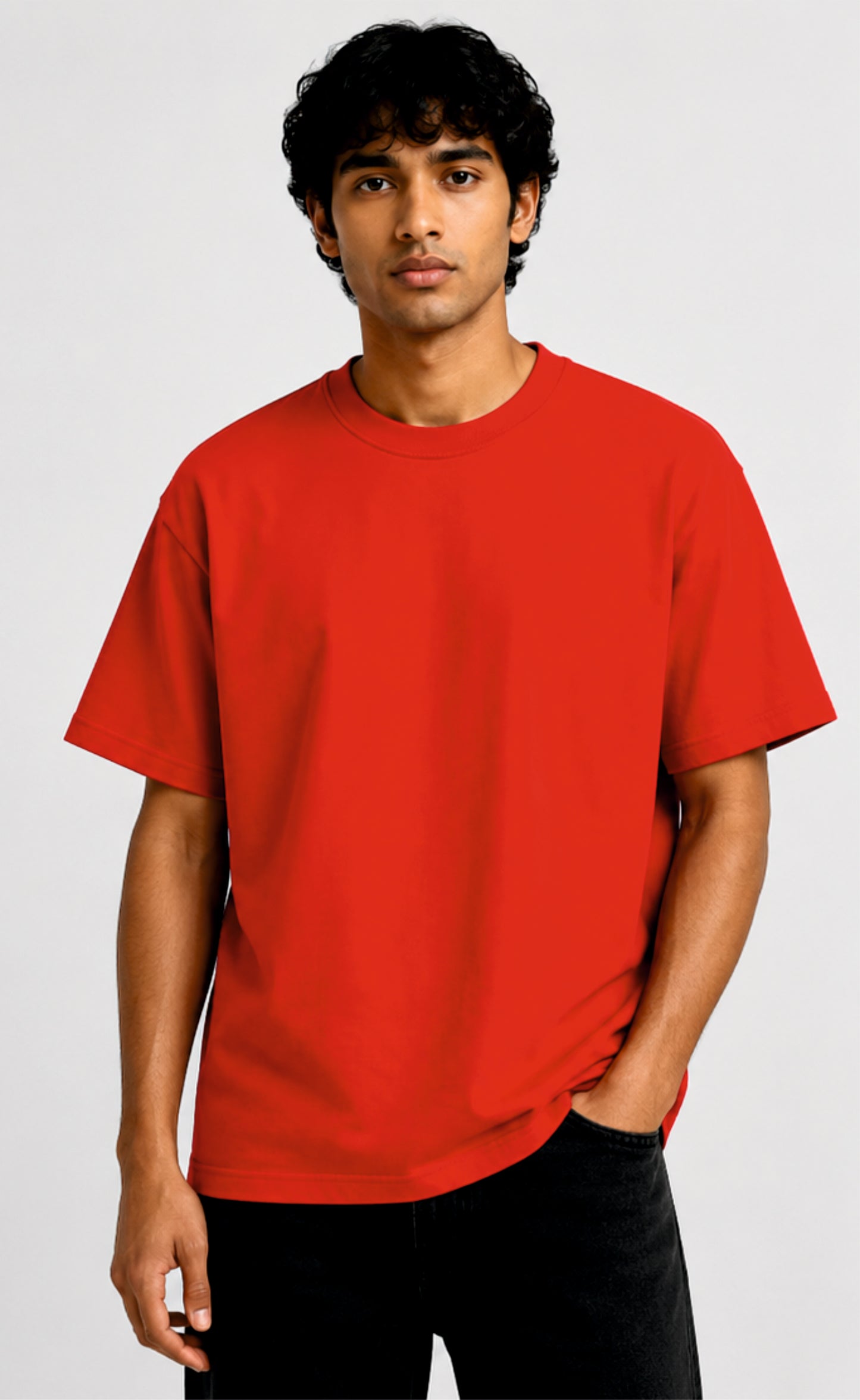 Oversized Round Neck T-shirt