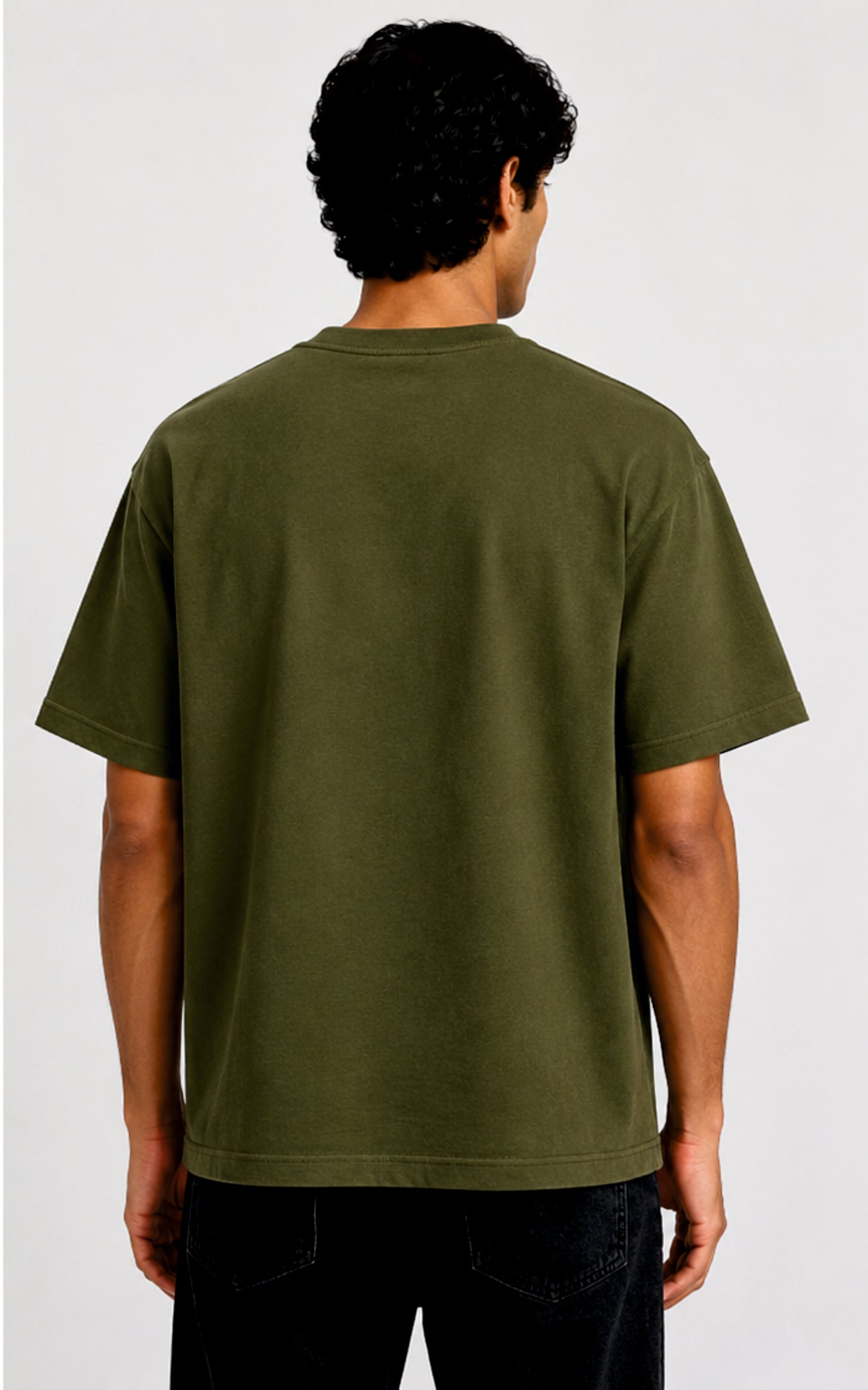 Oversized Round Neck T-shirt