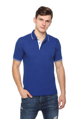 Royal Blue with White